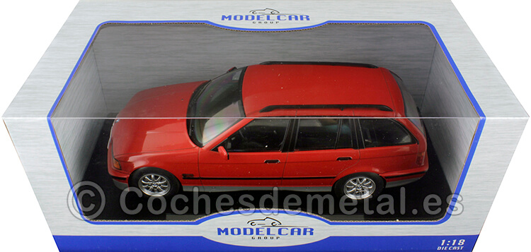 1985 BMW Serie 3 (E36) Touring Rojo 1:18 MC Group 18154