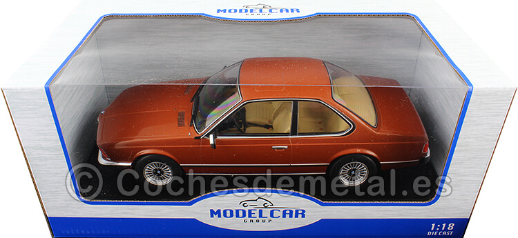 1976 BMW Serie 6 (E24) Marrón Metalizado 1:18 MC Group 18165