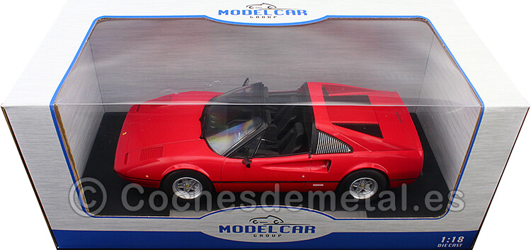 1977 Ferrari 308 Abierto Rojo 1:18 MC Group 18169