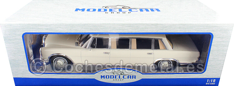 1969 Mercedes-Benz 600 (W100) Pullman Limousine Blanco 1:18 MC Group 18188