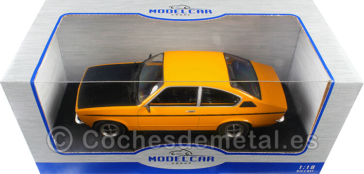 1975 Opel Kadett C Coupe Naranja/Negro 1:18 MC Group 18191