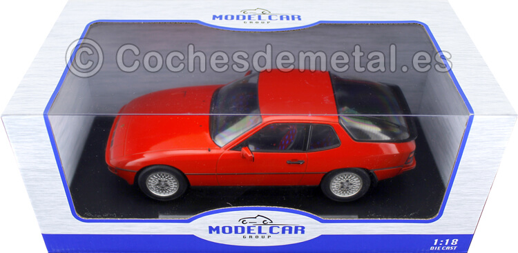 1979 Porsche 924 Turbo Rojo 1:18 MC Group 18195