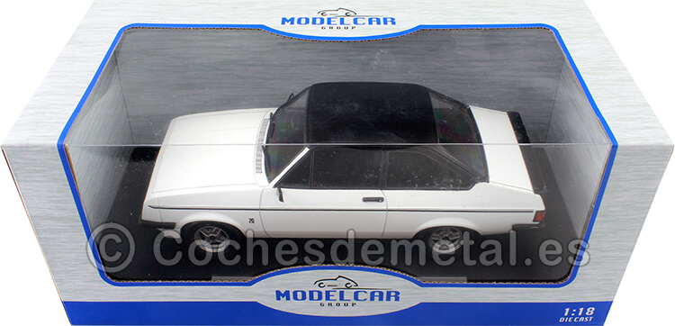 1977 Ford Escort MK II RS 2000 Blanco/Negro 1:18 MC Group 18248