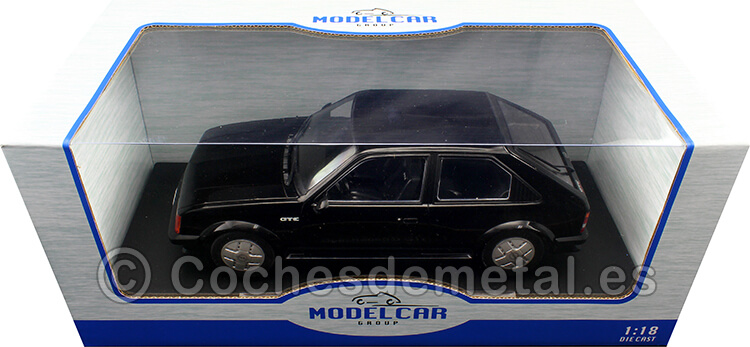 1983 Opel Kadett D GTE Negro 1:18 MC Group 18270