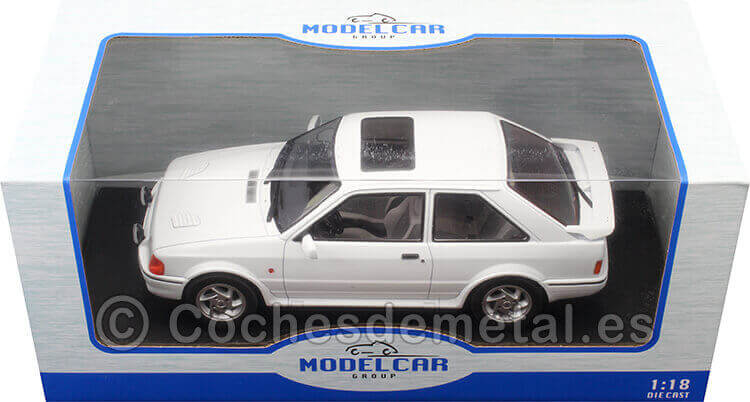 1990 Ford Escort RS Turbo Blanco 1:18 MC Group 18271