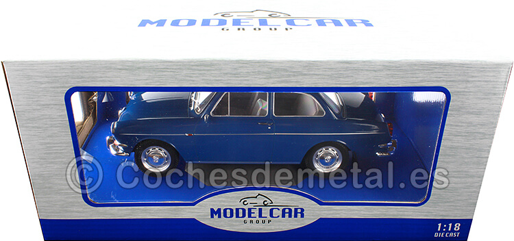 1963 Volkswagen VW 1500 S (Type 3) Azul Oscuro 1:18 MC Group 18278