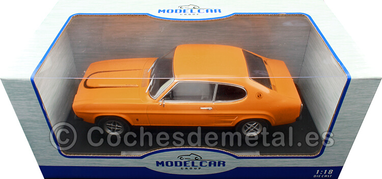 1973 Ford Capri MK I RS 2600 Naranja/Negro 1:18 MC Group 18295