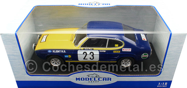1972 Ford Capri MK1 Nº23 Röhrl/Rothfuß Rally Olympia 1:18 MC Group 18296
