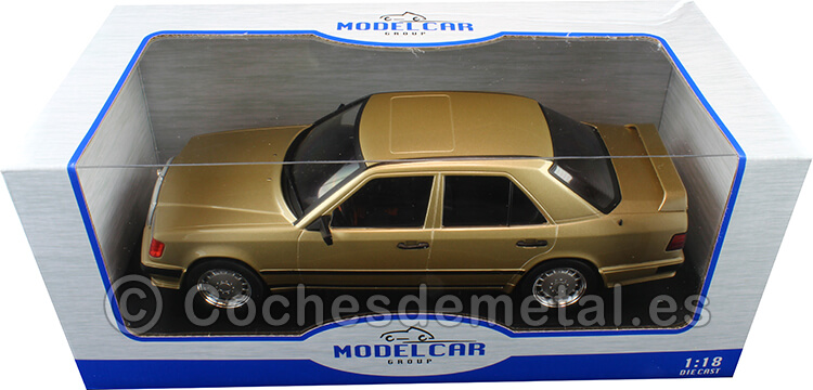 1986 Mercedes-Benz W124 Tuning Dorado Metalizado 1:18 MC Group 18342