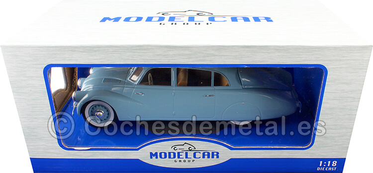 1937 Tatra 87 Azul Claro 1:18 MC Group 18362