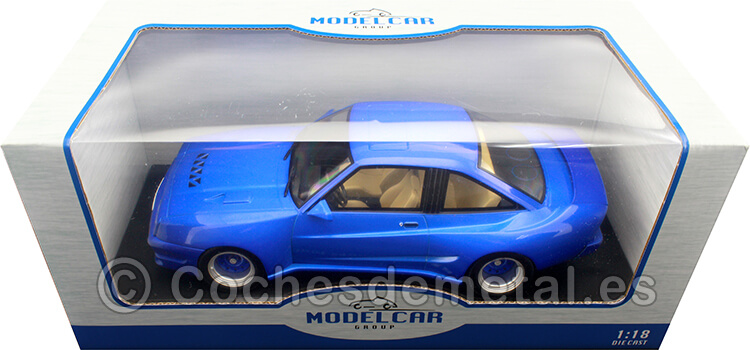 1991 Opel Manta B Mattig Azul Metalizado 1:18 MC Group 18382