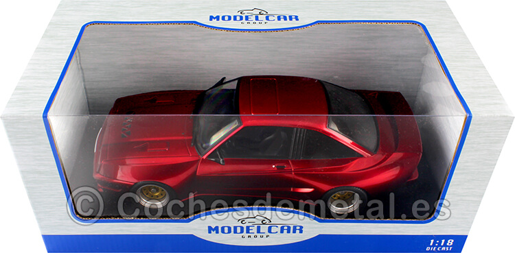 1991 Opel Manta B Mattig Rojo Bicapa 1:18 MC Group 18424