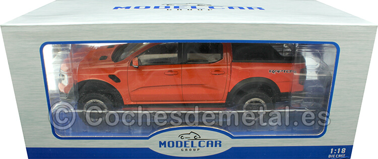 2022 Ford Raptor Pick-Up Naranja 1:18 MC Group 18456