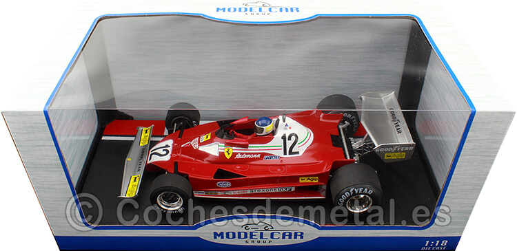 1977 Ferrari 312T2B Nº12 Reutemann GP F1 Japón 1:18 MC Group 18603F