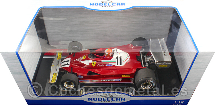 1977 Ferrari 312 T2 B Nº11 Niki Lauda Ganador GP F1 Alemania y Campeón del Mundo 1:18 MC Group 18622F