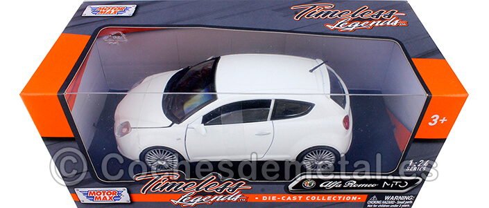 2010 Alfa Romeo Mito Blanco 1:24 Motor Max 73371