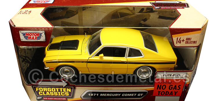 1971 Mercury Comet GT Amarillo 1:24 Motor Max 79047