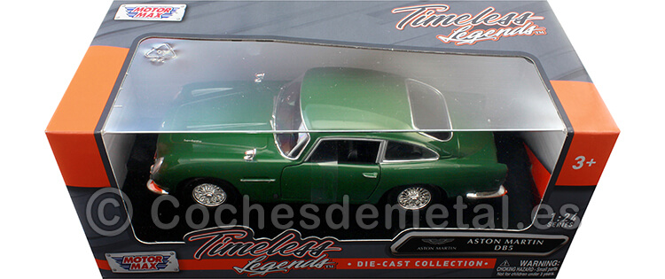 1964 Aston Martin DB5 Green Racing 1:24 Motor Max 79375