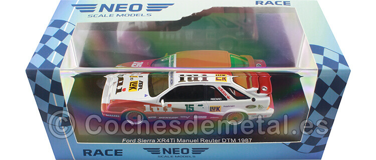 1987 Ford Sierra XR4Ti Lui DPM Nº15 M.Reuter 1:43 NEO Scale Models 44302