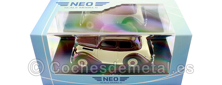 1938 Ford Eifel Marrón/Beige 1:43 NEO Scale Models 44548