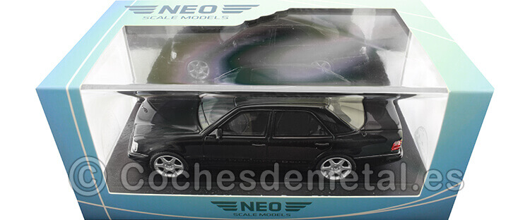 1995 Mercedes-Benz E60 (W124) AMG Negro 1:43 NEO Scale Models 45542