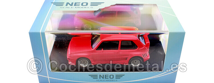 1982 Volkswagen VW Golf I Rieger GTO Rojo 1:43 NEO Scale Models 45828