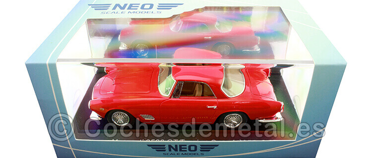 1957 Maserati 3500 GT Touring Rojo 1:43 NEO Scale Models 45912
