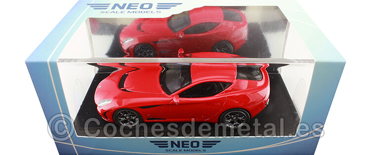 2012 AC 378 GT Zagato Rojo 1:43 NEO Scale Models 47005