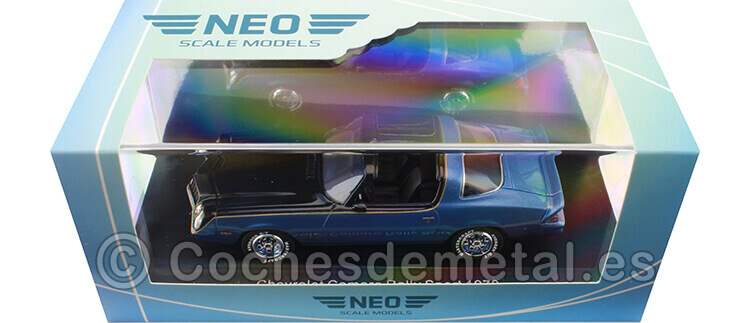 1978 Chevrolet Camaro LT Azul/Negro 1:43 NEO Scale Models 49571