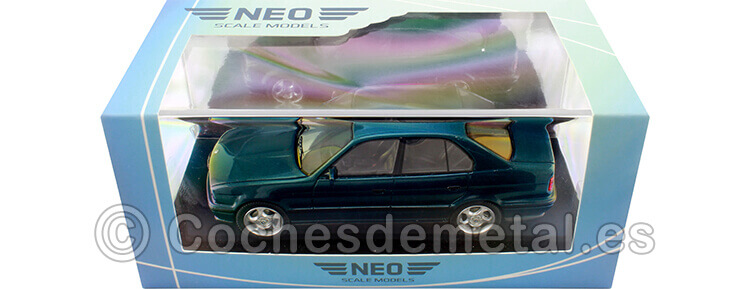 1994 BMW M5 (E34) Verde Metalizado 1:43 NEO Scale Models 49581