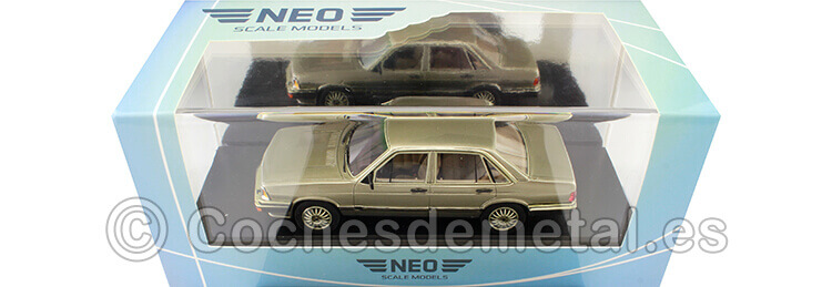 1980 Audi 200 (Typ 43) Beige Metalizado 1:43 NEO Scale Models 49589