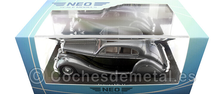 1950 Jaguar Mk V Gris/Negro 1:43 NEO Scale Models 49599