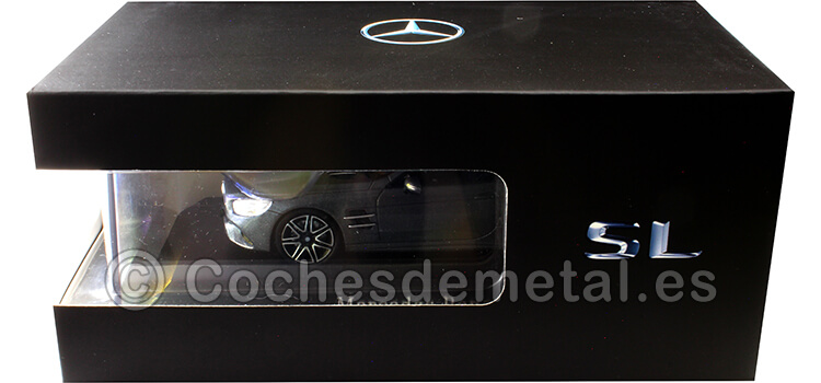 2016 Mercedes-Benz SL Convertible (R231) Gris Selenite 1:43 Dealer Edition B66960532