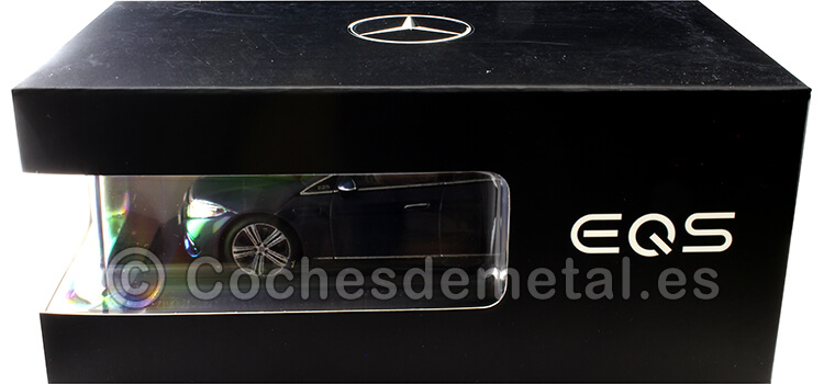 2021 Mercedes-Benz EQS (V297) Azul Sodalite 1:43 Dealer Edition B66960571