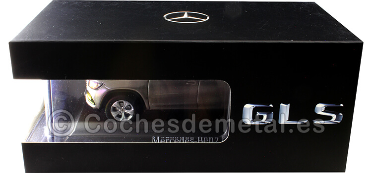 2019 Mercedes-Benz GLS Clase-G (X167) Gris Mojave 1:43 Dealer Edition B66960620