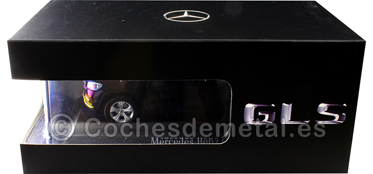2019 Mercedes-Benz GLS Clase-G (X167) Negro Obsidian 1:43 Dealer Edition B66960621