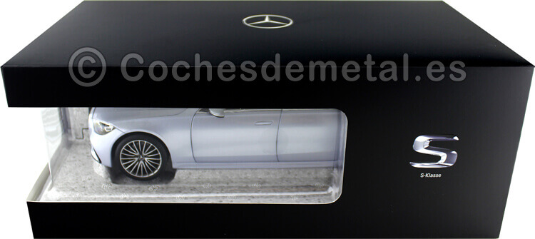 2020 Mercedes-Benz Clase S (V223) High-tech Silver 1:18 Dealer Edition B66960633