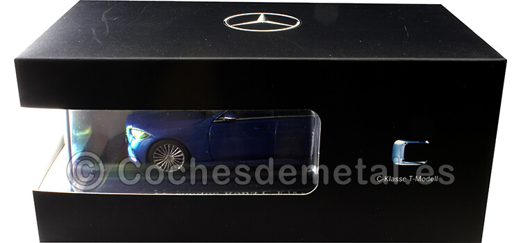 2021 Mercedes-Benz Clase-C Model-T AMG Line (S206) Azul Spectral 1:43 Dealer Edition B66960640