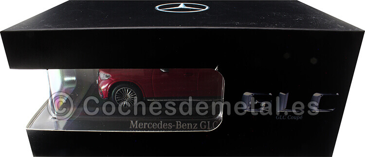 2024 Mercedes-Benz GLC Coupe (C253) Rojo Patagonia 1:43 Dealer Edition B66960649