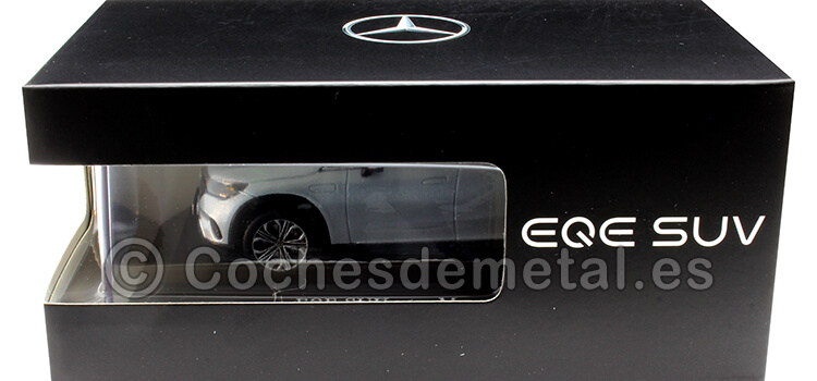 2023 Mercedes-Benz EQE SUV Electric Art Line (X294) Plateado 1:43 Dealer Edition B66960834