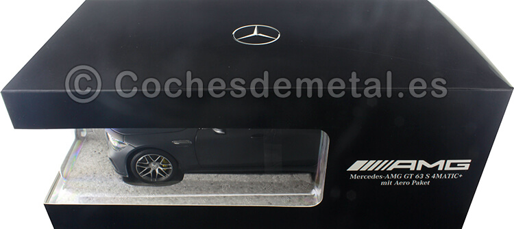2022 Mercedes-Benz AMG GT 63 S 4Matic + Aero Package (X290) Selenite Grey 1:18 Dealer Edition B66961038