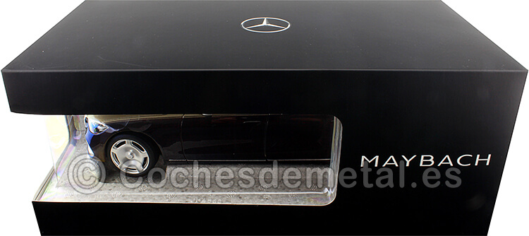 2021 Mercedes-Benz Maybach S680 4Matic (Z223) Rojo Rubelita/Oro Kalahari 1:18 Dealer Edition B66961423