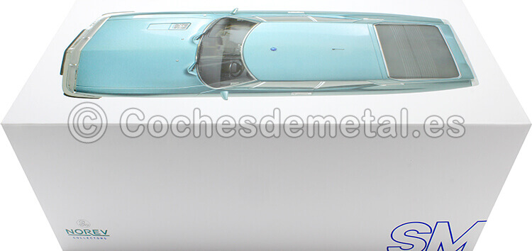 1973 Citroen SM Gendarmerie Nationale Azul Brégançon 1:12 Norev 121703