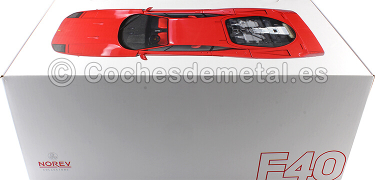 1987 Ferrari F40 Rojo 112 Norev 127900