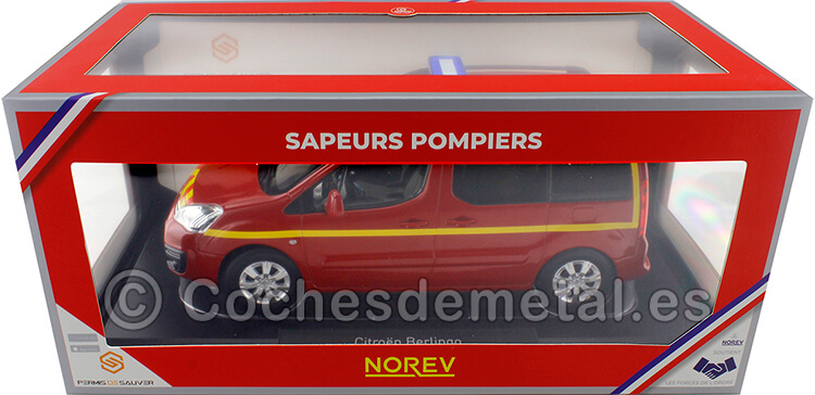 2017 Citroen Berlingo Bomberos/Pompiers 1:18 Norev 181641