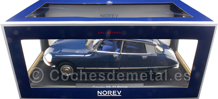 1974 Citroen DS 23 Pallas Azul Oriente 1:18 Norev 181723