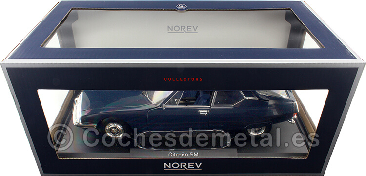 1972 Citroen SM Orient Blue 1:18 Norev 181732