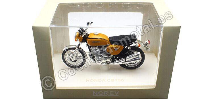 1969 Honda CB750 Naranja Metalizado 1:18 Norev 182025