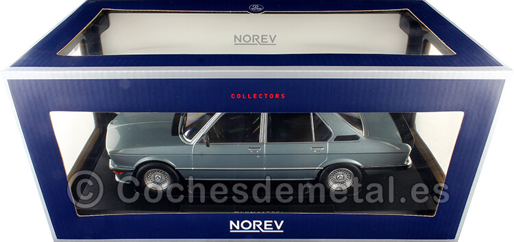 1980 BMW M535i Azul Metalizado 1:18 Norev 183269