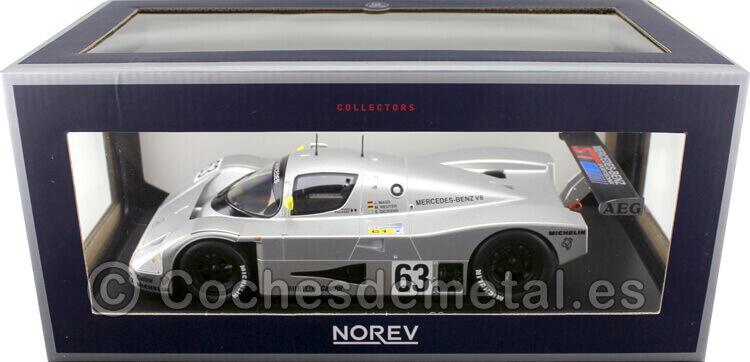 1989 Sauber-Mercedes C9 Winner 24h. France Mass/Reuter/Dickens 1:18 Norev 183442